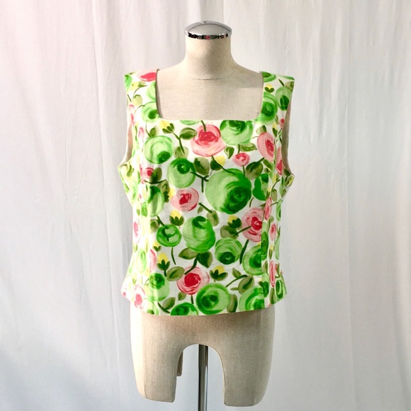 Peck & Peck Tops - Peck & Peck Floral Top